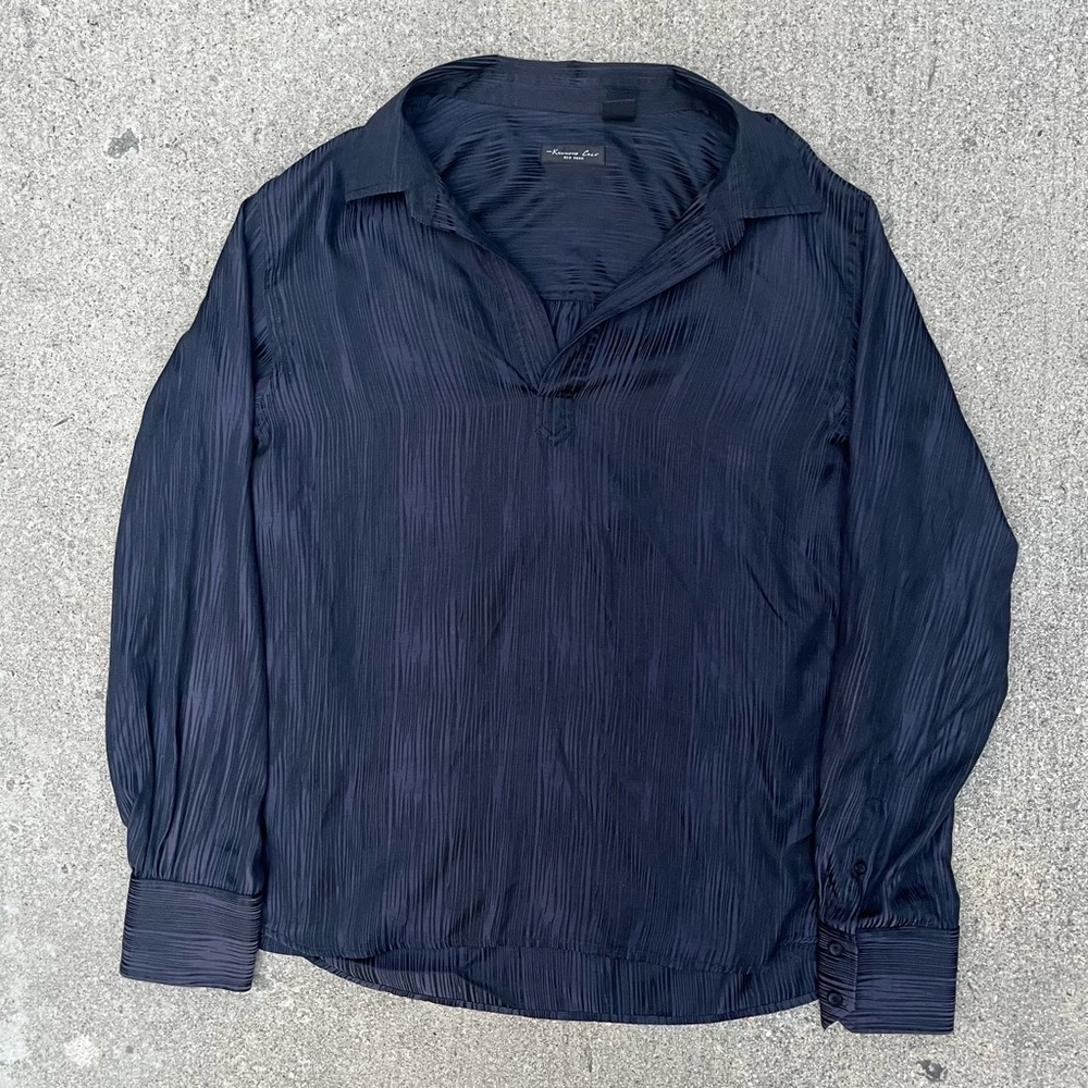 Vintage Kenneth Cole New York open collar shirt